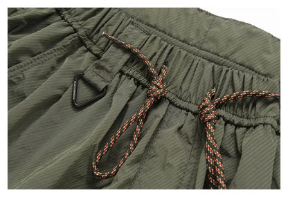 Outdoor Sports Casual Track Pants Men Women Lightweight Hiking Breathable Waterproof Quick Dry Loose Techwear Cargo Pant Trouser