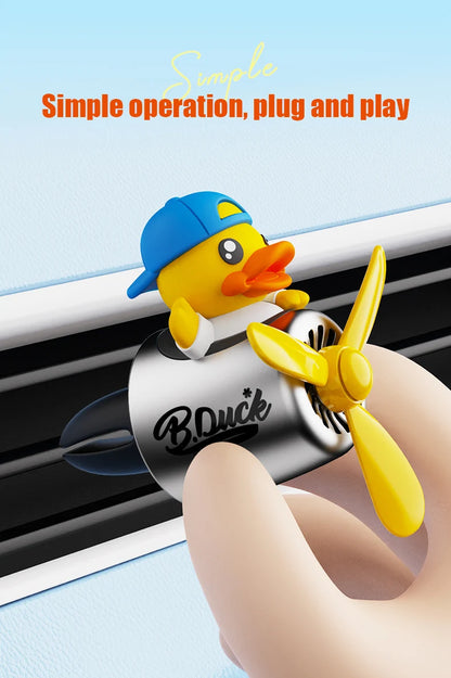 Duck pilot car air freshener scent airplane vent clip perfume diffuser fragrance dispenser accsesories interior decoration aroma