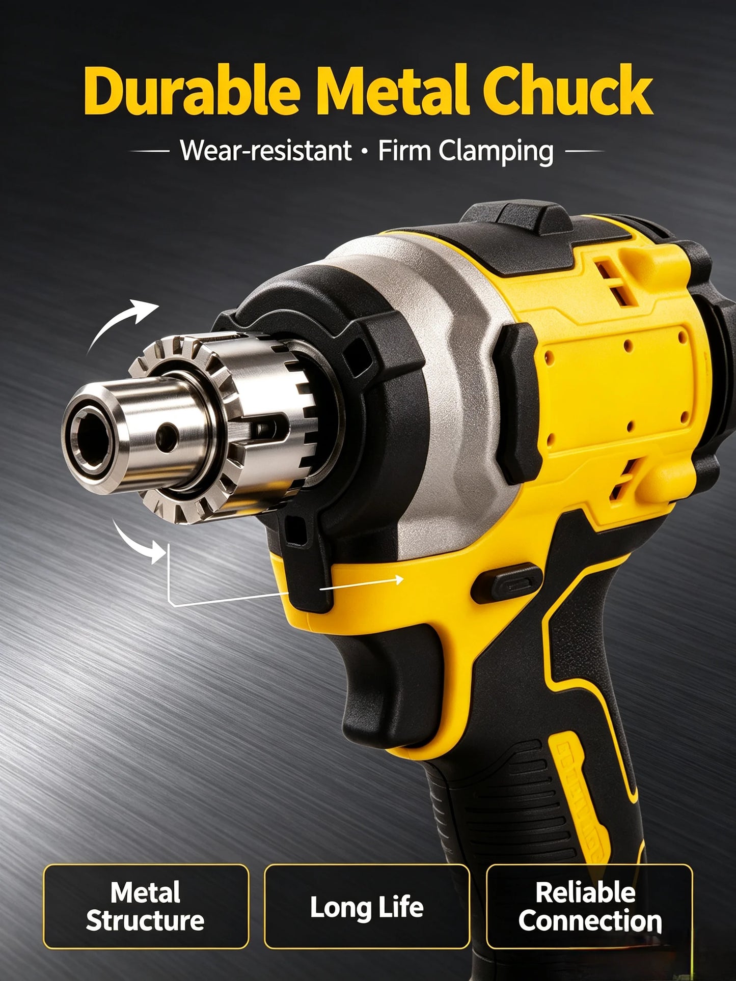 Professional Compact Brushless Impact Driver High Torque Rechargeable Power Screwdriver DIY Carpentry Construction Tool