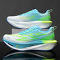 Running Shoes Men Sports Carbon Board Speciality Marathon Breathable Lightweight Women's Comfortable Athletic Nonskid Sneakers