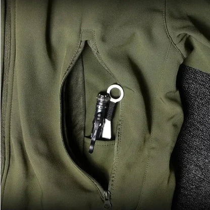 Winter Soft Shell Mens Tactical Set Outdoor Windproof Waterproof Warm Combat Suit Multi Pocket Thickened Camo Hunting Uniform