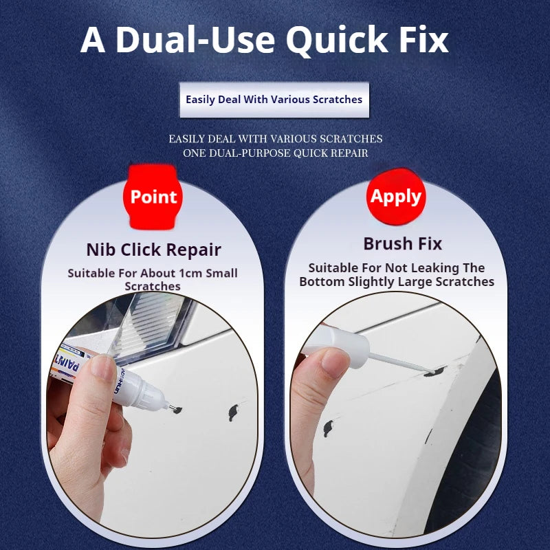 For 2012-2025 Tesla Model 3 Y X S Car Paint repair pen Car touch up pen Black white Tesla wheel paint repair agent Paint repair