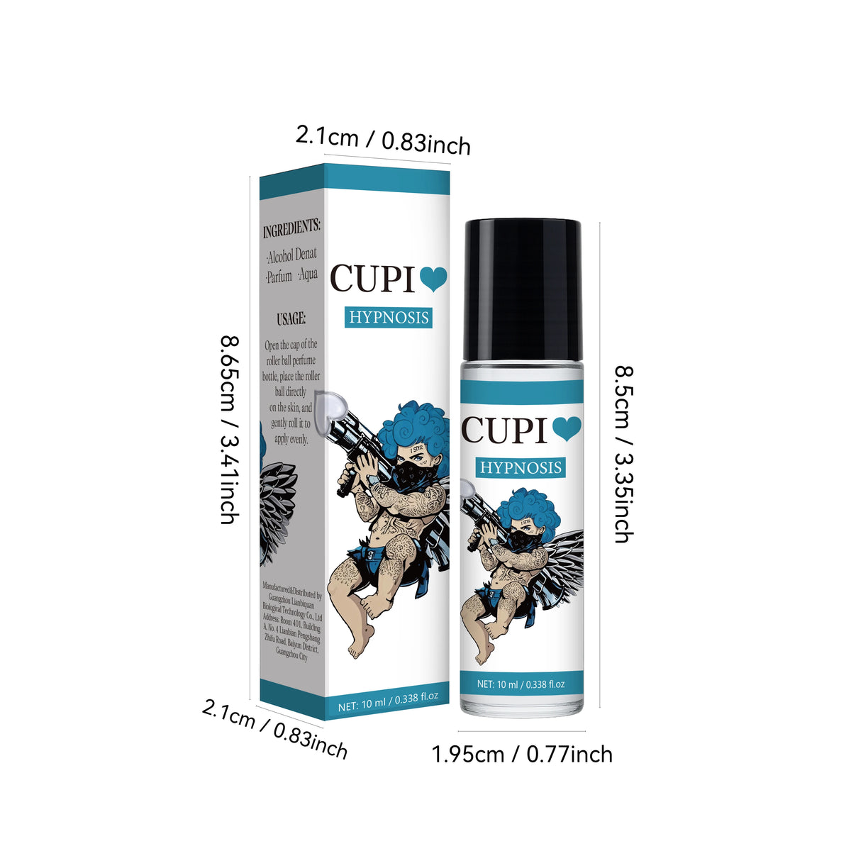 10ML/50ML Cupid Perfume for Men Pheromone Perfume Original Long Lasting Fragrance Men's Perfume Cologne for Men