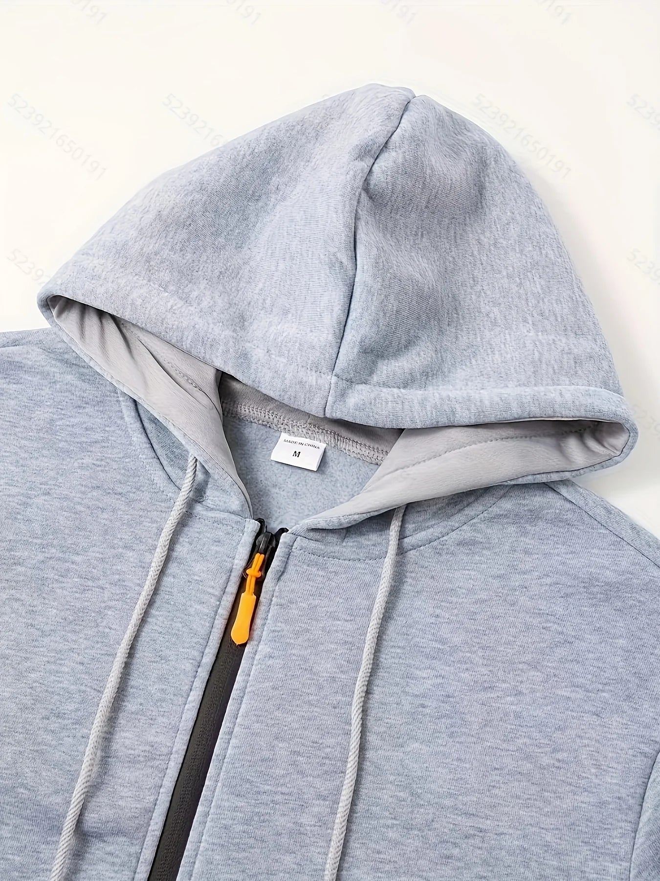 Men Autumn and Winter New Hoodies Long Sleeve Sweatshirt Pocket Zipper Design Hooded Sweatshirt Men Sportswear Casual Jacket