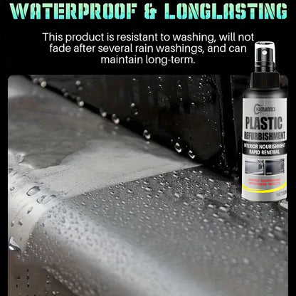 Car Interior Restorer Spray, Restores Shine to Leather, Plastic, Dashboard and Auto Trim