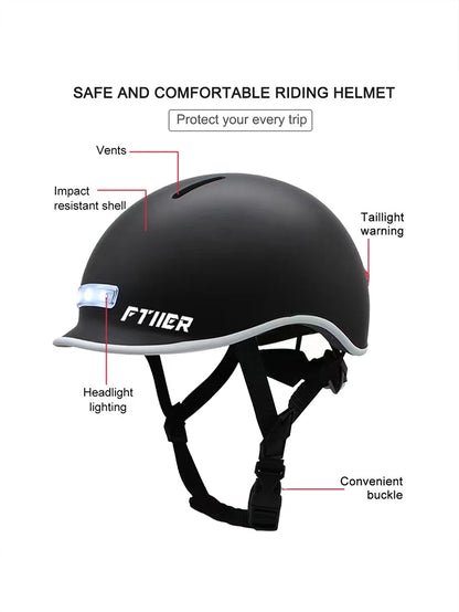 2023 Cycling Smart Tail Light Bike Adult Helmet Electric Bicycle MTB Road Scooter For Sport Urban Helmet Men Women USB charging