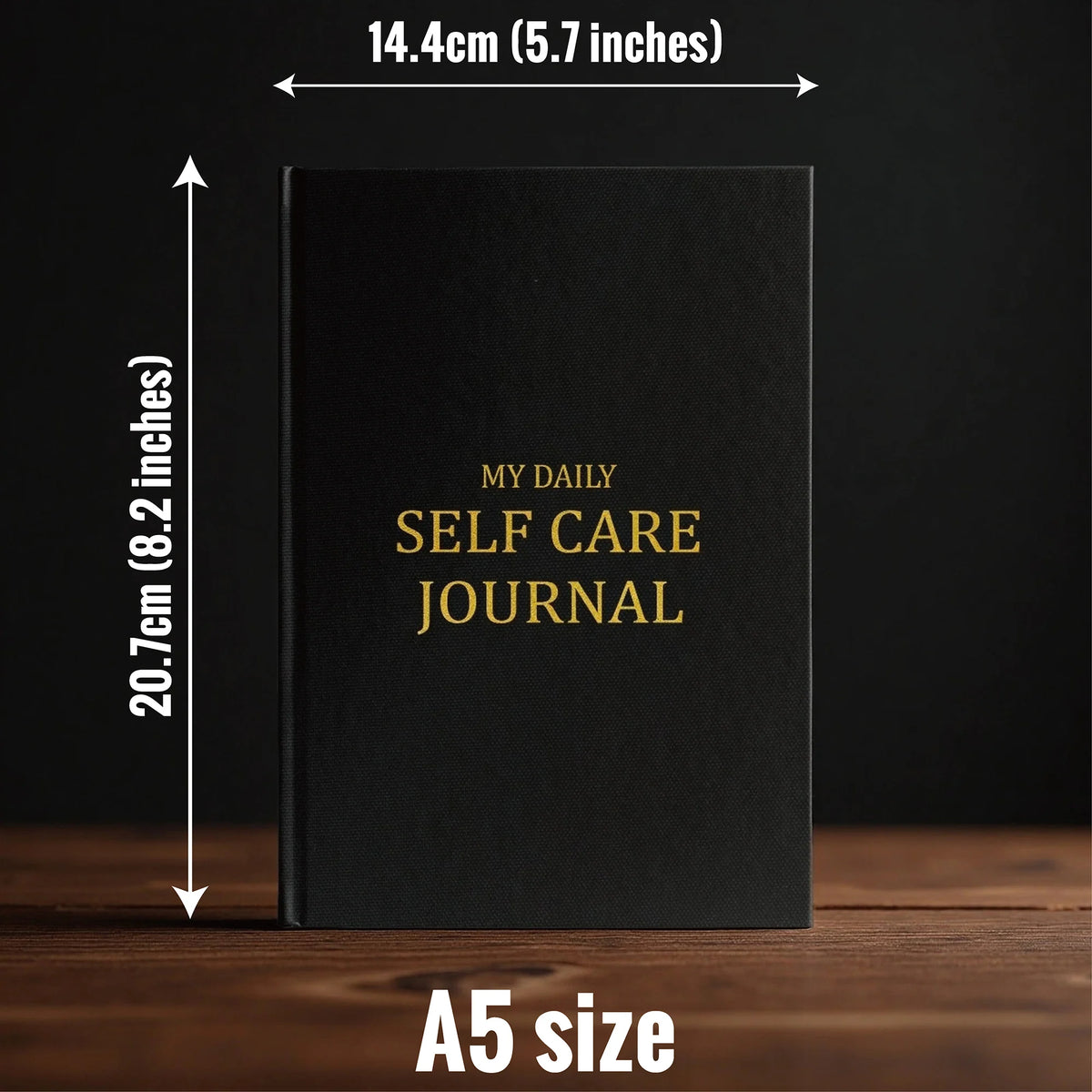 Mindfulness Journal for Mental Wellness - Daily Self Care Routine Tracker with Mood Logs, Positive Habits, Gratitude Prompts