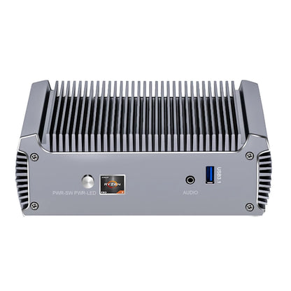 Topton Fanless Gaming Mini PC AMD Ryzen 7 7730U R9 4950U 5625U 4500U Office PC Dual LAN 2*HDMI NVMe DDR4 Firewall Computer WiFi6