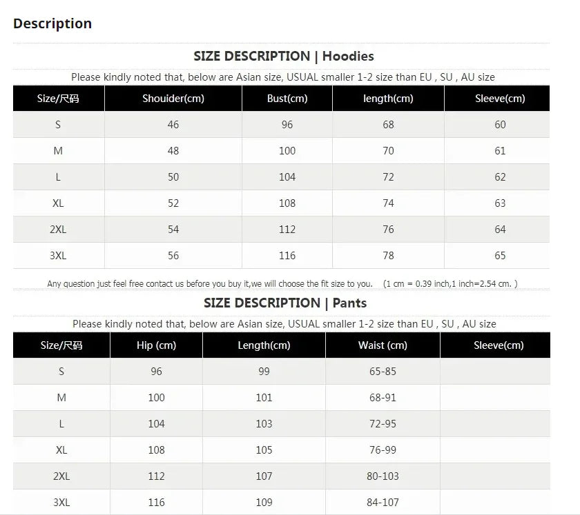 Men's Autumn and Winter New Solid Color Hoodie+pants Two-piece Set Fashionable Casual Sports Set Size S-3XL