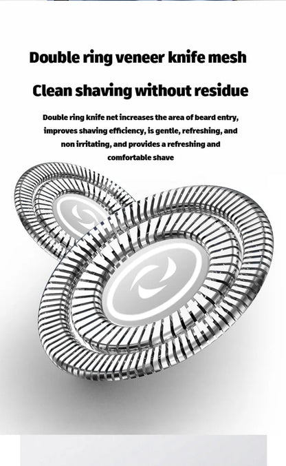 Shaver for Men USB Electric Shaver Powerful Beard Shaving Machine Electric Razor Rechargeable Waterproof