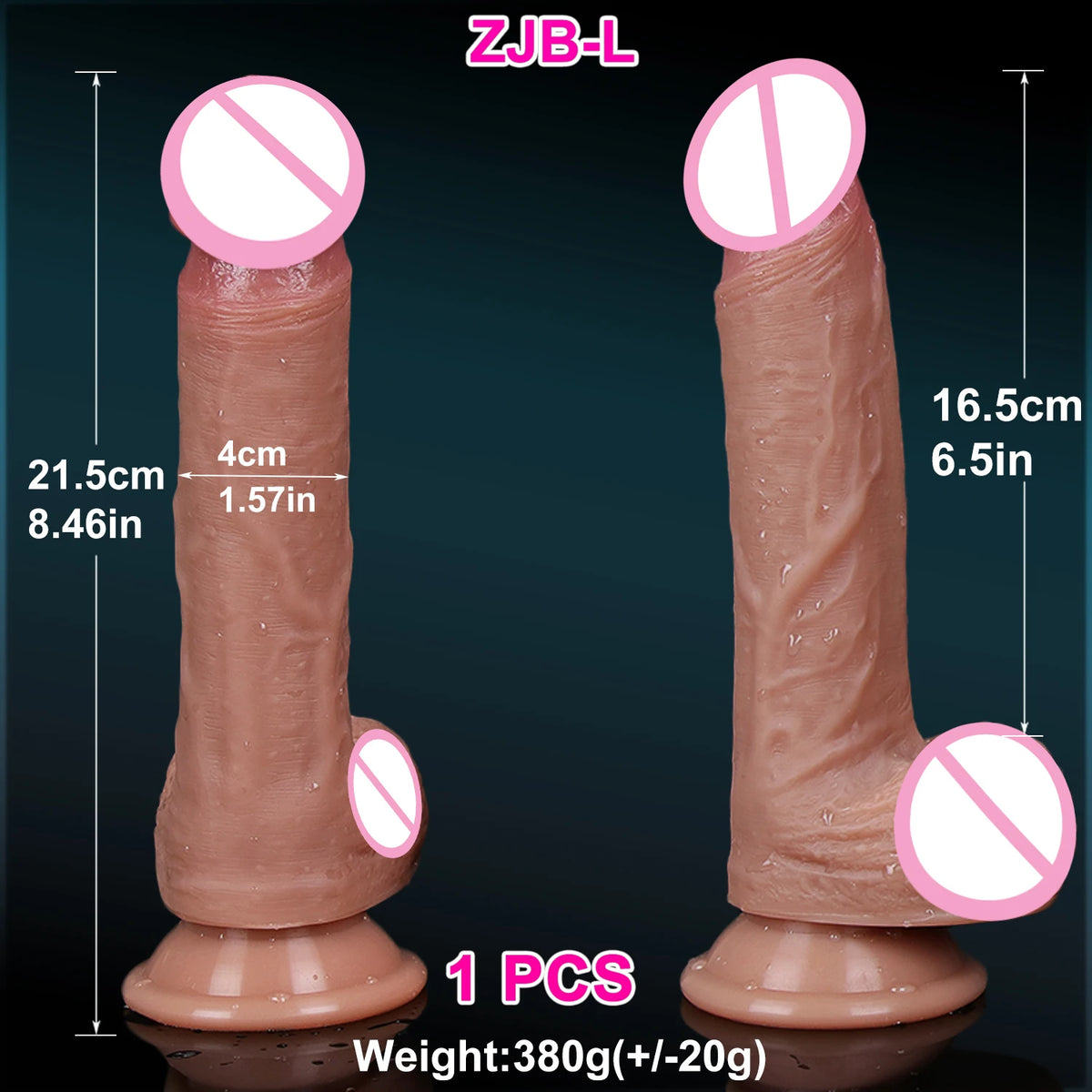 Huge Realistic Brown Giant Long Dildo Soft Silicone Vaginal Masturbators Penis Erotic Toy for Women Suction Cup Thick Glans Dick