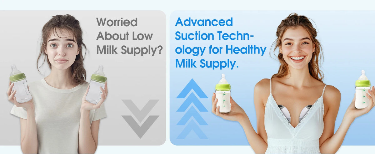 Hands-Free Wearable Breast Pump – Electric, BPA-Free, with Heating & UV Sterilizer | Wireless Upgrade Option