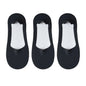 5 Pairs/Lot Men's Socks Breathable Silicone Non-slip Invisible Won't Fall Off Boat Sock Comfortable Breathable Ultra-thin Sox