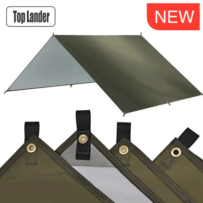 Camping Tarp Waterproof Tent Tourist Awning Shade Garden Canopy Beach Sunshade Outdoor Ultralight Sun Shelter Hiking Backpacking