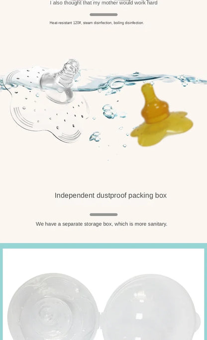 Silicone Nipple Protector Breastfeeding Shields Anti-overflow Milk Cover Soft Comfortable Reusable Nursing Pads for Mothers