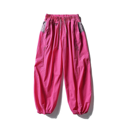 Outdoor Sports Casual Track Pants Men Women Lightweight Hiking Breathable Waterproof Quick Dry Loose Techwear Cargo Pant Trouser