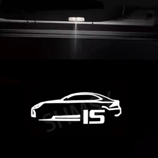 2X LED Car Door Projector Welcome Ghost Shadow Light Accessories For Lexus IS IS250 IS300 IS350 2006 - 2020 2021 2022 2023 2024