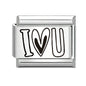 New Y2K Colorful Glaze English Word Italian Charm Link Fit 9mm Stainless Steel Jewelry DIY Making Bracelets For Gifts