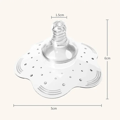 Silicone Nipple Protector Breastfeeding Shields Anti-overflow Milk Cover Soft Comfortable Reusable Nursing Pads for Mothers