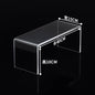 5mm Thick Acrylic Clear Storage Rack Desktop Display Cosmetics Storage Table Elevated Partition Board Toy Perfume Storage Rack