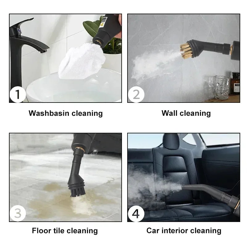 Steam Cleaners High Temperature and Pressure handhold Steam Air conditioners tool Hood Car Steam Clean 2500W