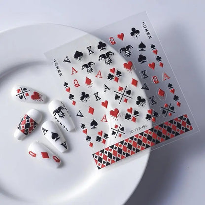 1pc Ocean Nail Art Stickers 5D Summer Starfish Seashell Nail Decals Decoration Y2K Embossed Nail Art Supplies Manicure Slider