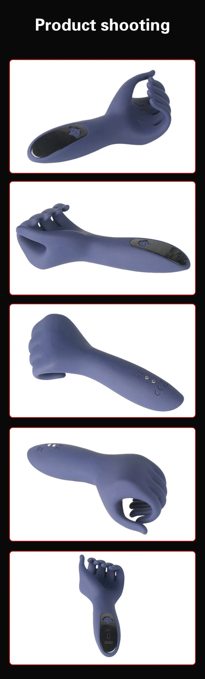 Sex Glans Trainer Penis Massage Male Masturbator 10 Speed Vibrating Glans Vibrator Sex Toys for Men Lasting Delay Endurance Exer