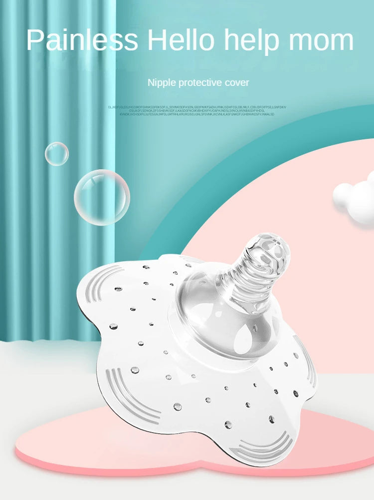 Silicone Nipple Protector Breastfeeding Mother Protection Shields Milk Cover Popular Milk Nipple Anti-overflow Breast Pad New