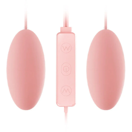 10 Frequency Double Vagina Balls Vibrator USB Silent Strong Shake in Front and Back for Foreplay Adult Fun Female Masturbation