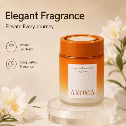 Solid Car Air Fresheners For Universal Vehicles Odor Eliminator Long Lasting Fragrance Interior Aroma Gel Auto Accessories Decor