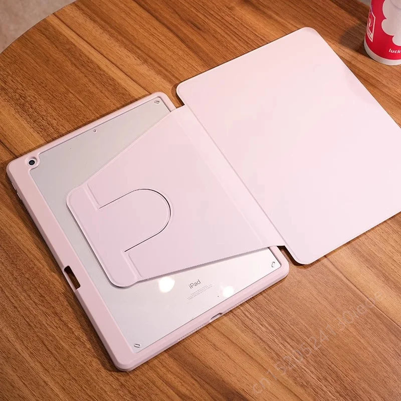 For iPad 10.2 7th 8th 9th Case iPad A16 11th10th Generation Rotation Cover for iPad Pro 12.9" 13" Air 11" 2025 2 3 4 5 9.7 Funda