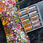 10Rolls Halloween  Flower Plaid Angel Marble  Bow Nail Foils Transfer Paper  Nail Art Stickers   Decal  Nails Decoration