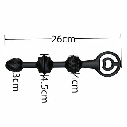 three-ball inflatable anal suppositories, posterior court anal suppositories, female sex toys, prostate massage, adult sex toys