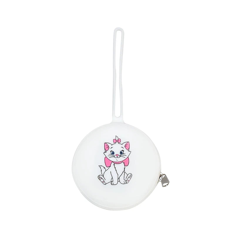 Cartoon Silicone Nipple Storage Bag  Kids Pacifier Holder Portable Silicone  Food-Grade Pendant DIY Accessories Baby Toy Gift