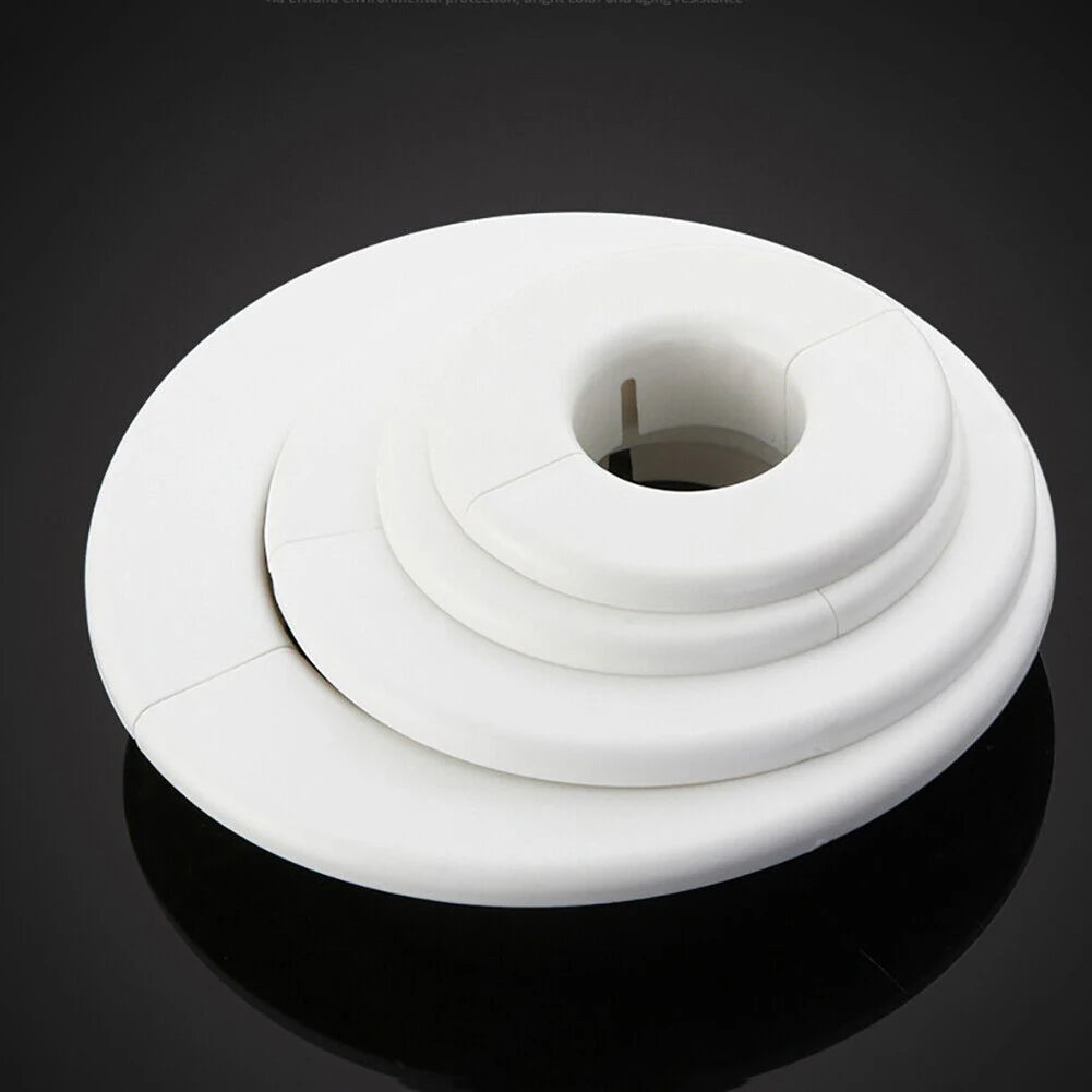 40-80mm Pipes Hole Cover PP Air Conditioning Conduit Pipe Entry Cable Vents Passage For Household Improvement Accessories