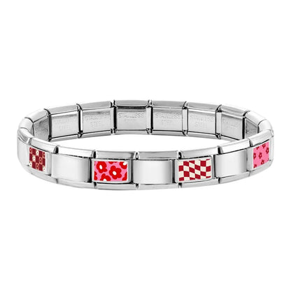 Wholesale Cute Animal Swimming Dogs Cats Sheep Charm Bracelet Fit 9mm Bracelet Stainless Steel Italian Links Making DIY Jewelrys