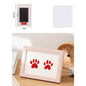 5 Inch Solid Wood Picture Frame Inkless Ink Pad Kit Baby Hand Foot Print Pet Paw Imprint Frame Keepsake Decor Indoor Display