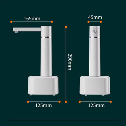 Electric gallon pump desktop water dispenser, rechargeable water bottle pump, automatic water dispenser