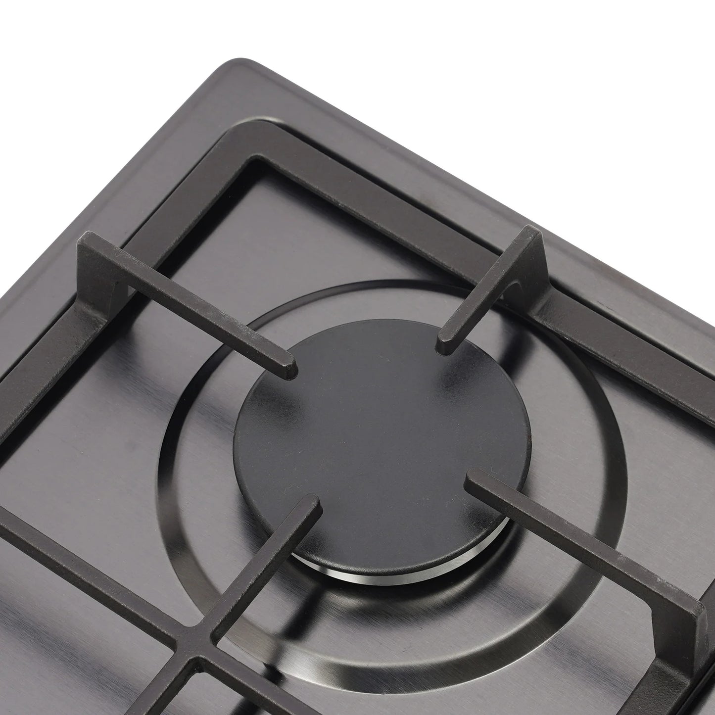 2-Burner Stainless Steel Gas Hob 3KW+1.75KW Portable Gas Stove Countertop/Flush Mounted 51*31*10cm