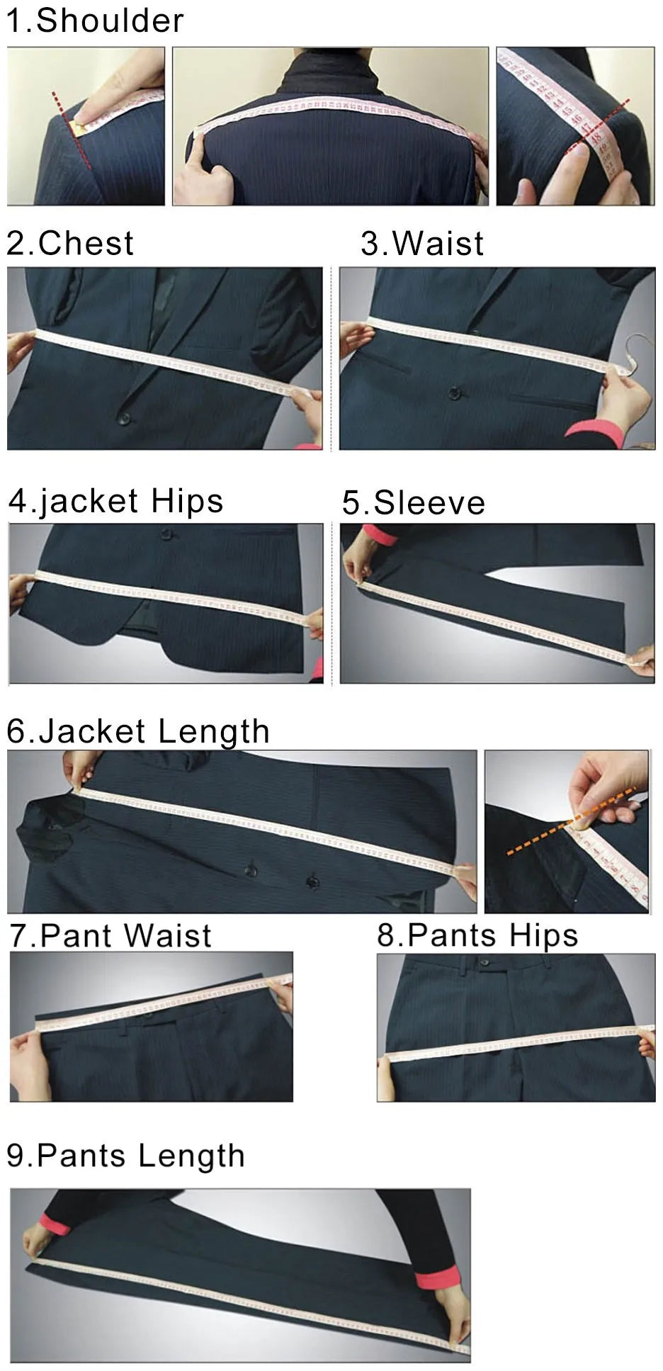Men's 3 Piece Suit Yellow  Slim Fit Elegant Casual Business Office 3pcs