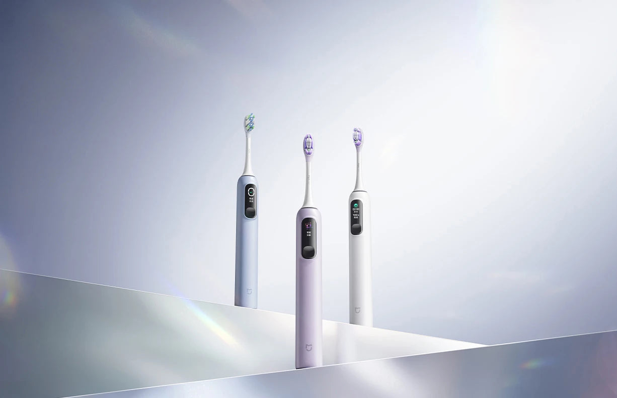 MIJIA Oscillation Electric Toothbrush Pro,Smart 4 Modes,IPX8 Waterproof Sonic Vibration Toothbrushes,180-day Battery Life