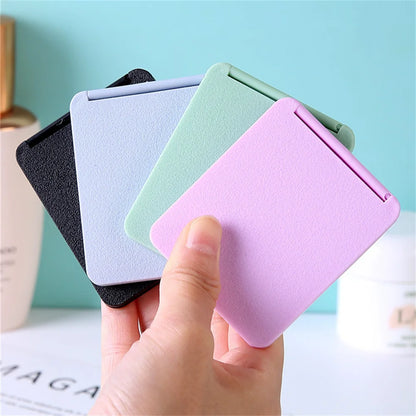 Foldable Makeup Mirror Portable Double-Sided Mirror Student Dormitory Desktop Small Gift Wholesale