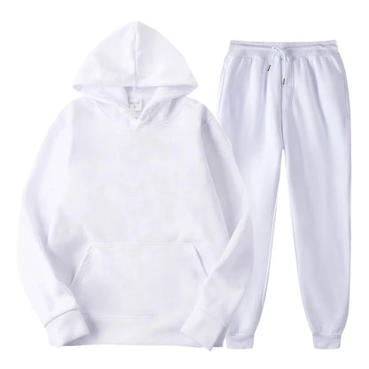 2024 Winter Brand Tracksuits Men's sets Long Sleeve Pullover + Jogging Trousers 2pcs Sets Fitness Running Suits sportswer Male