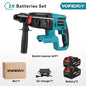 YOFIDRA 26MM Brushless Electric Hammer Drill Multifunctional Rotary Cordless Rechargeable Power Tools For Makita 18V Battery Pin
