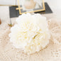 5pcs Beautiful Artificial Peony Flowers High Quality White Bouquet Wedding Home Table Decor Fake Flowers Christmas Arrangement