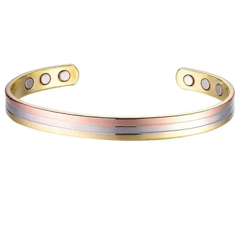 Pure Copper Magnetic Bracelet Men Arthritis Adjustable Magnets Women Cuff Therapy Health Energy Bangles Dropshipping / Wholesale