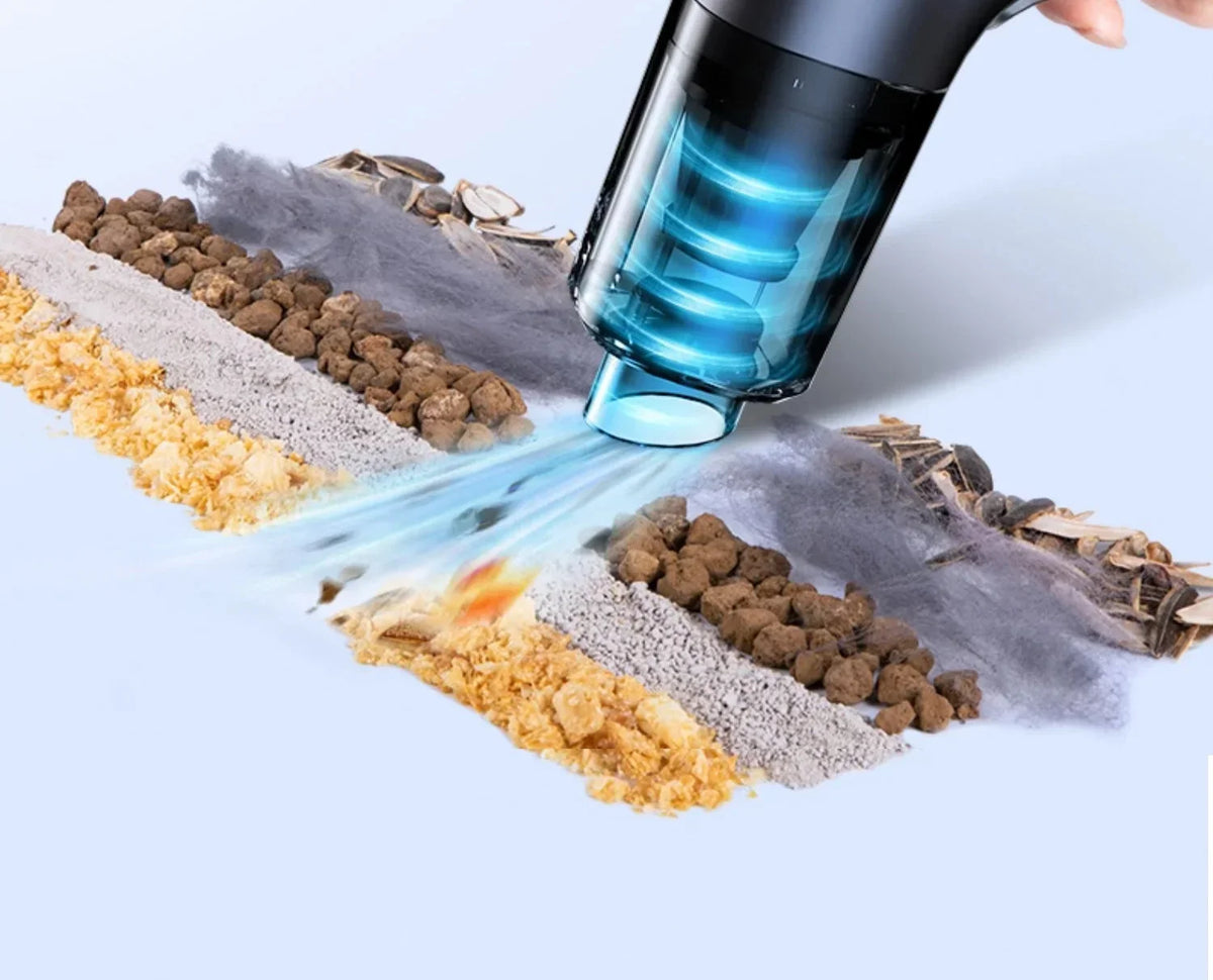 CENRR 980000PA Mini Car Vacuum Cleaner Strong Scution Powerful Wireless Car Cleaner HandHeld  Air Gun Portable Vacuum Cleaner