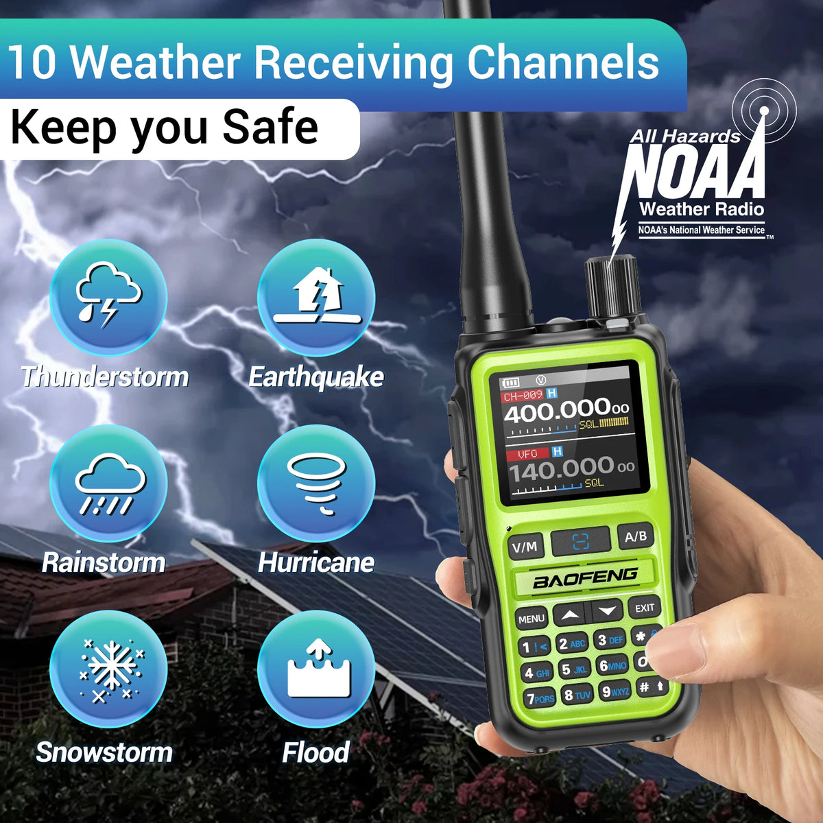 Baofeng UV-5R Mini Walkie Talkie Bluetooth Programming APP Long Range 999 Channels Radio With Protective Case Tactical Antenna