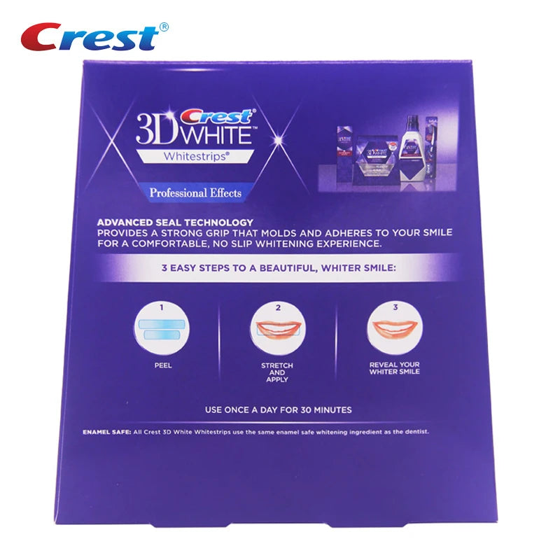 Crest Whitening Strips 3D White Crest Dental Whitening Teeth Whitener Tooth Whitening Tape Teeth Whitening Crest 3d Whitestrips