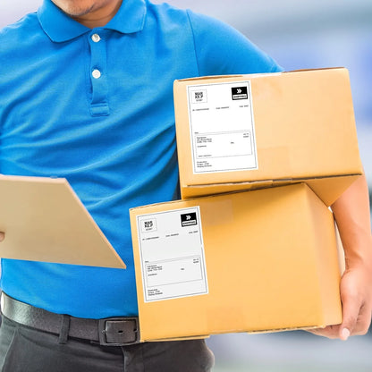 4x6inch Thermal Printer Papers White Labels Sticker 100x150mm For Shipping Labels DHL UPS Express LOGO Barcode For P50/D100/D200
